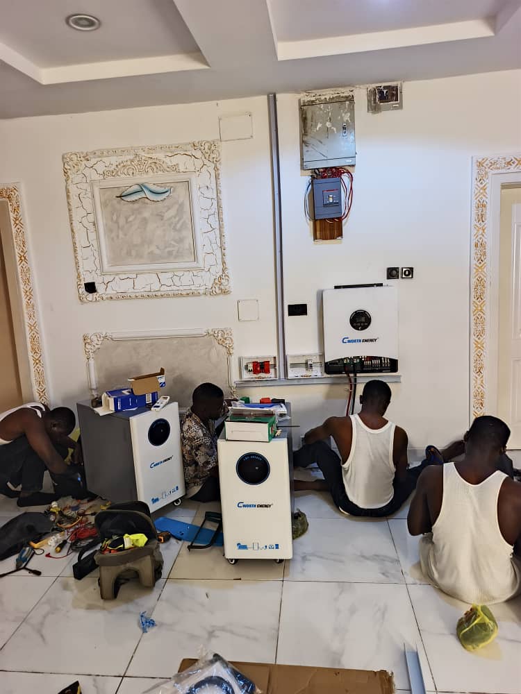 Residential installation and battery systems